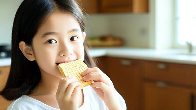 孩子们的最爱——纳宝帝奶酪味威化饼干，酥脆与芝士的完美结合！