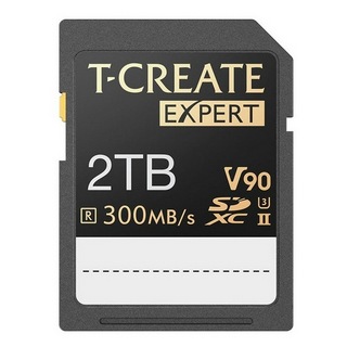 十铨发布 T-CREATE EXPERT SDXC 存储卡，2TB 大容量，支持8K视频