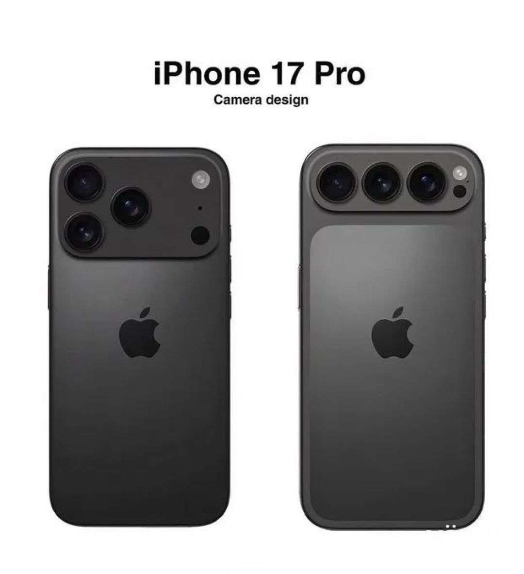 iPhone 17系列背板照片疑似泄漏,横置摄像头已成定局?