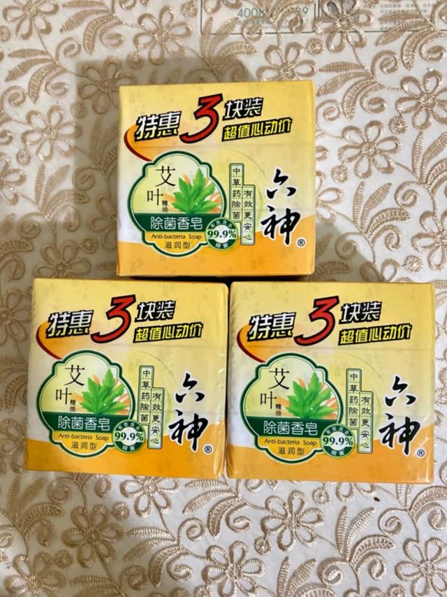 🌿六神艾叶滋润香皂，家的温馨守护🏠
