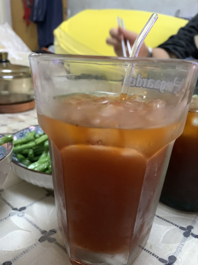 手标牌健康果饮