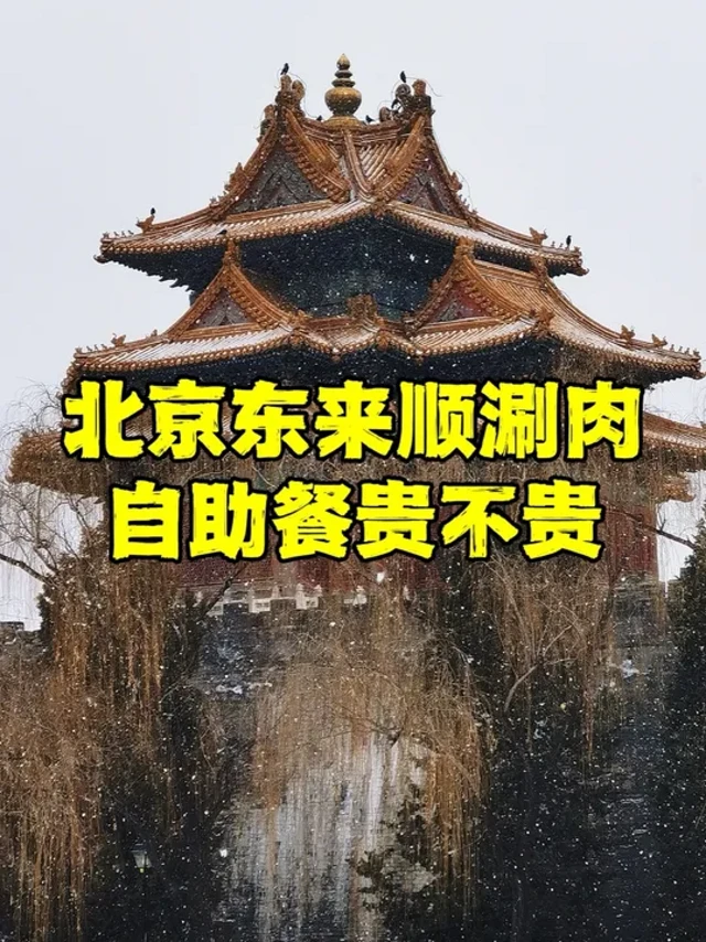 北京老字号，东来顺涮肉也出自助餐了，这价格你能接受吗？ #北京美食 #北京旅游 #吃喝玩乐在北京 #人间烟火