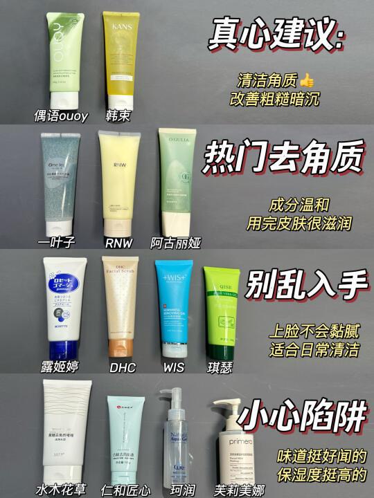 拒绝踩雷！去角质一定要认真选！