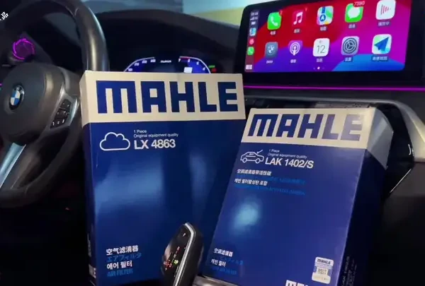 宝马4S店换空调滤芯和空气滤芯要一千多，自己准备一套马勒的双滤芯，直接省下一千多。支持全国安装服务#宝马 #汽车保养 #空调滤芯 #空气滤芯