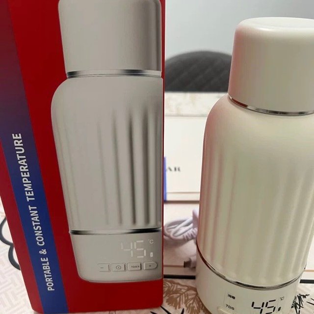 过年出行带娃神器！SnowBear小白熊恒温壶，轻松搞定宝宝喝水难题