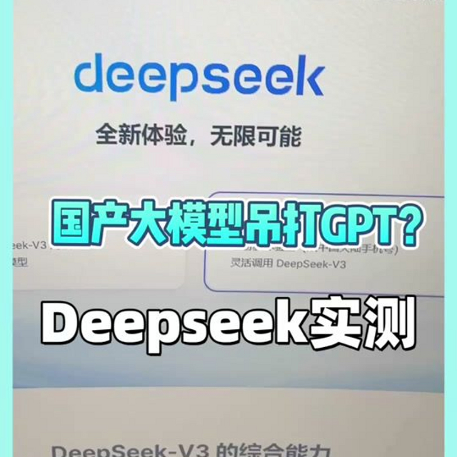 用户视角看DeepSeek：首批用户的体验