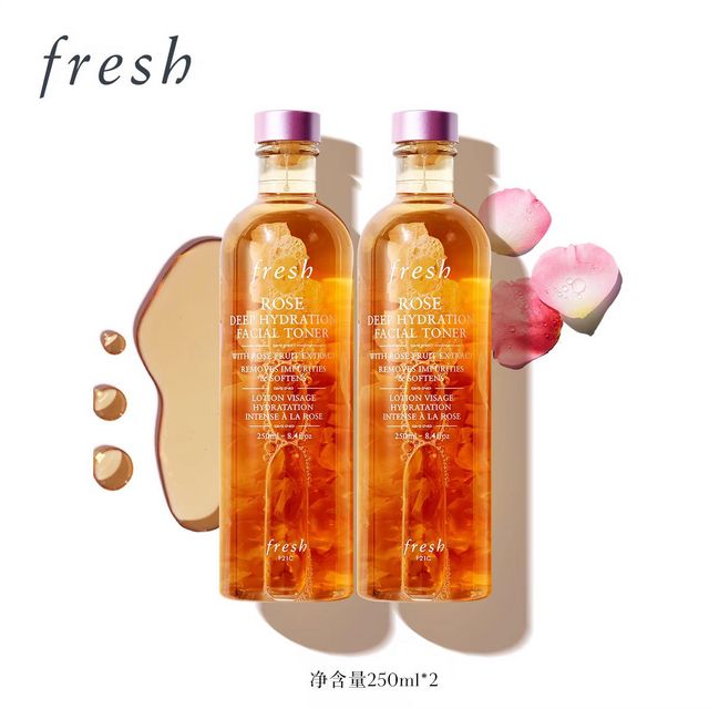 Fresh馥蕾诗大马士革玫瑰水：轻盈保湿，焕发肌肤活力