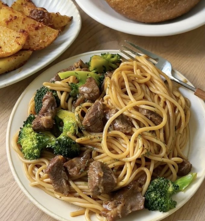 圃美多速食意面