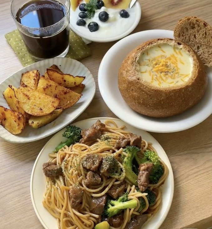 圃美多速食意面