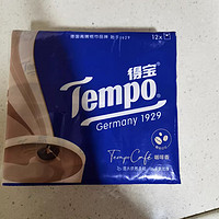 Tempo得宝手帕纸12包便携装：咖啡香伴，柔韧随行