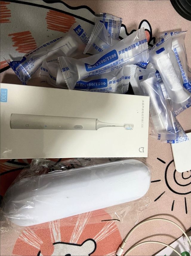 超好用的小米电动牙刷T300,口腔护理小能手