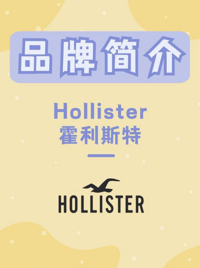 Hollister 霍利斯特 | 每天认识一个新品牌