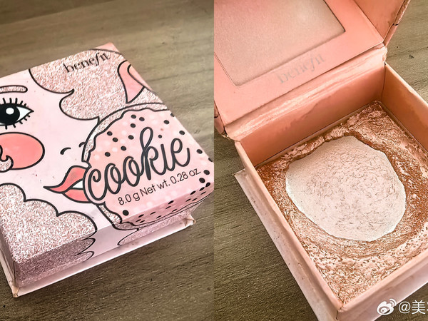 1.benefit高光色号：cookie 已铁皮 容量8g（喜欢mac生姜的就也会喜欢这一块，生活里能驾驭的较为显色的高光，暖黄皮适用，粉质扎实，不挑妆容）2.benefit高光色号：tickle 已
