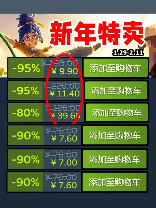 G胖:恭喜发财,红包拿来!Steam新年特卖