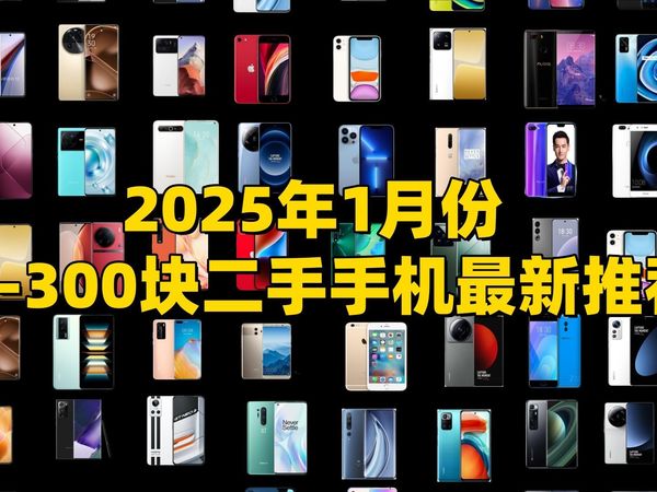 2025年1月份最新50-300块钱二手手机推荐（重制版），预算极其不足的学生党必看！