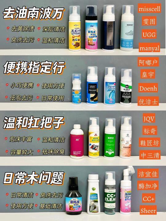 消费降级建议：翻毛皮清洁剂买对不买贵！