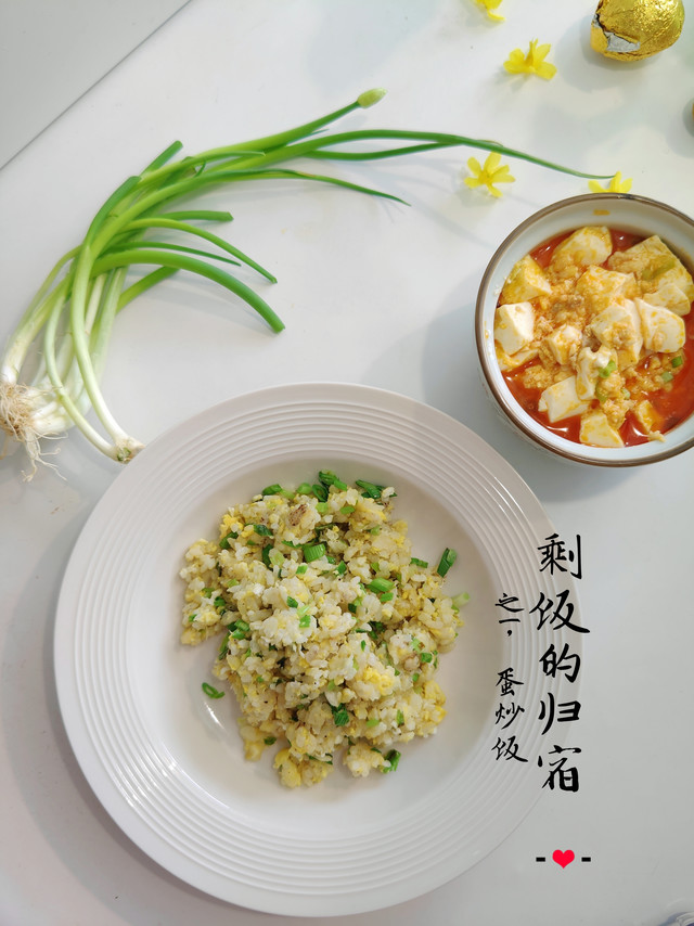 你家余饭余菜都消灭完了吗?蛋炒饭,咸泡饭,甩袖汤?