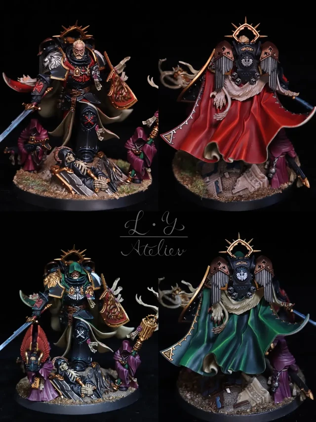 【LYA】战锤40K 30K狮王 莱恩艾尔庄森