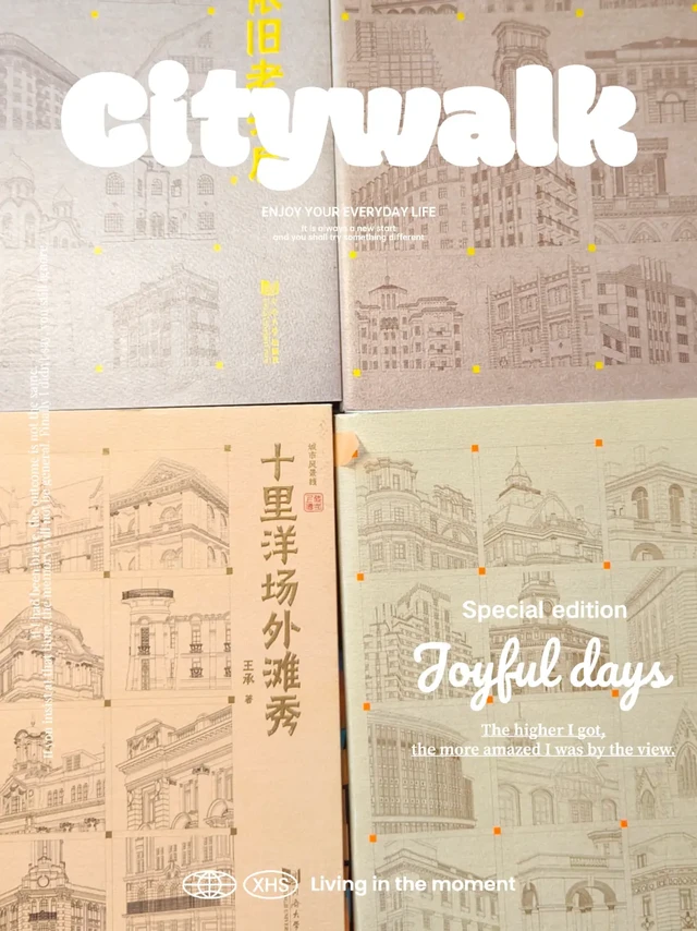 上海citywalk可以看看这四本书