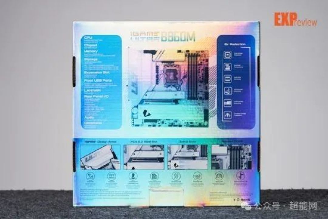 七彩虹iGame B860M ULTRA V20主板评测:艺术风浓厚,性能过关