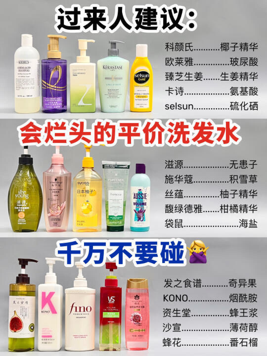 精选内容集|精选控油洗发水测评与成分剖析洗发好帮手