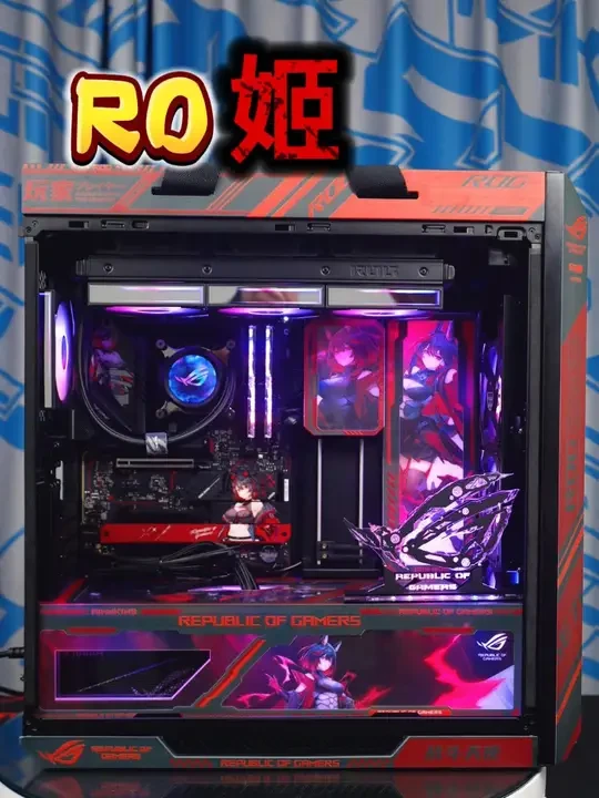 今年打牌输了还是赢了！ #diy电脑 #电脑配置 #组装电脑 #ROG #4080super