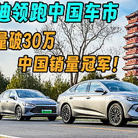 比亚迪1月销量破30万，中国销量冠军！