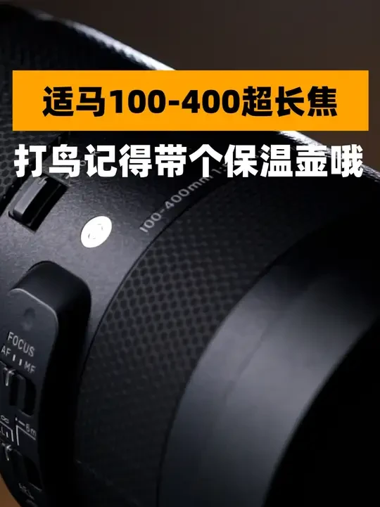 打鸟记得带上保温壶啊！适马100-400mm超长焦 索尼E口 多谢﻿@菲林情人Luska﻿ 出镜 #摄影器材 #适马镜头 #适马100400 #打鸟摄影 #粤语