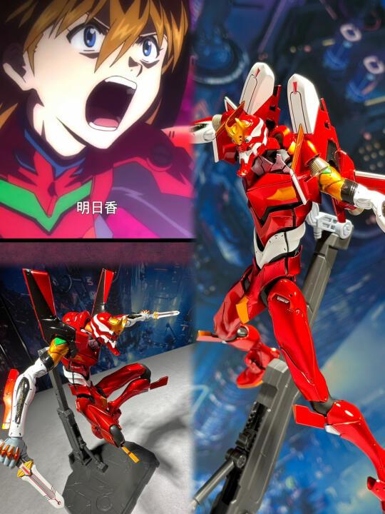 明日香 二号机 【 Threezero 金属色限定】