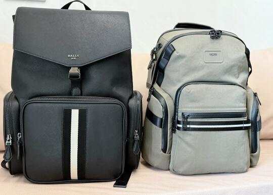 最近入的两只通勤双肩包