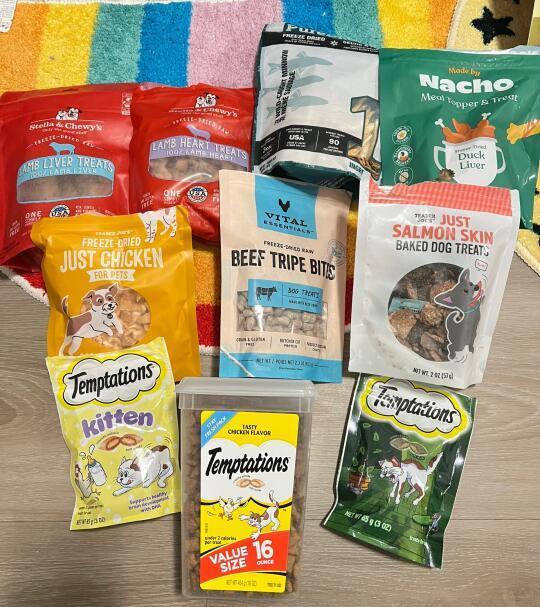 北美猫咪的（狗）零食记录