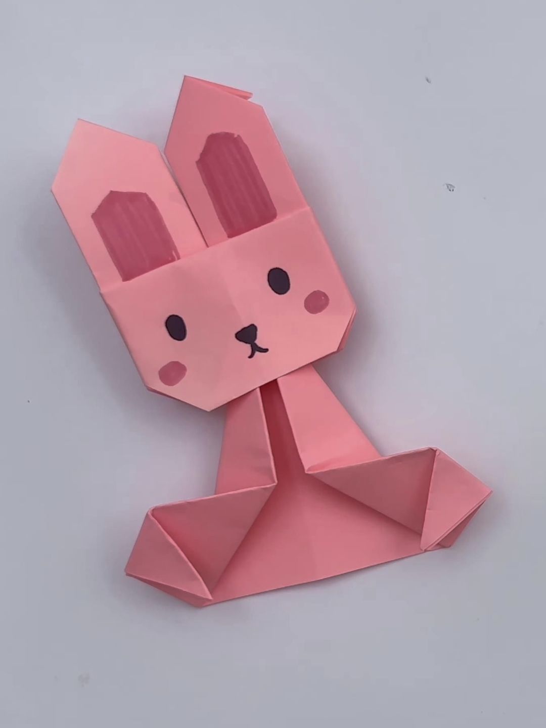 折一只小兔子,收获一份快乐