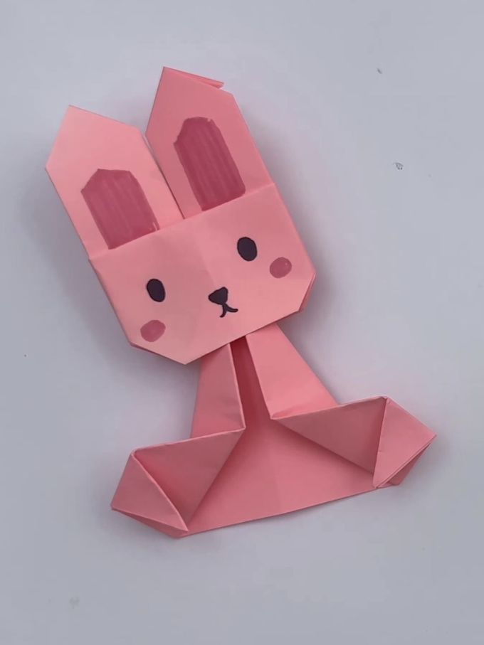 折一只小兔子收获一份快乐