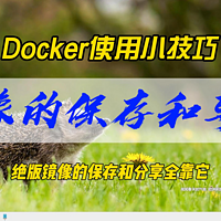 Docker使用小技巧~镜像的保存和导入