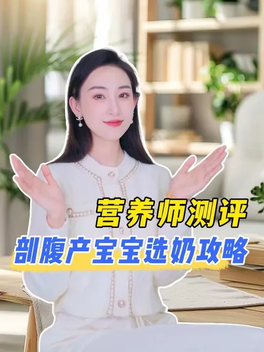剖腹产+奶粉喂养=肚肚必闹情绪？营养师麻麻有话说！ #肠道型奶粉 #羊奶粉 #爱荷美奶粉 #好消化好吸收的奶粉 #育儿经验分享