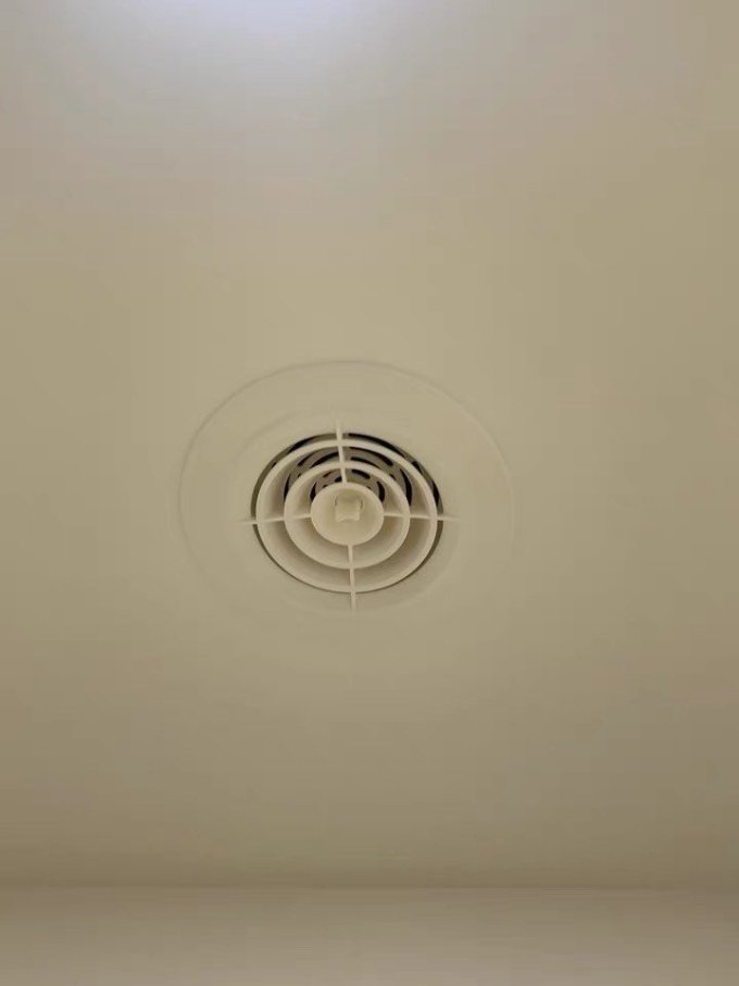 超薄圆形新风出风口实用又美观