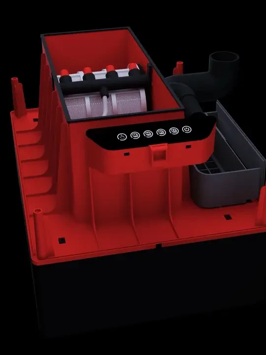 彩鲽魔盒CG动态视频介绍，关于魔盒有任何问题可以咨询@彩鲽江苏希翰智能家居有限公司水族专卖店 #水族用品 #超白鱼缸 #空气缸 #专业生产厂家