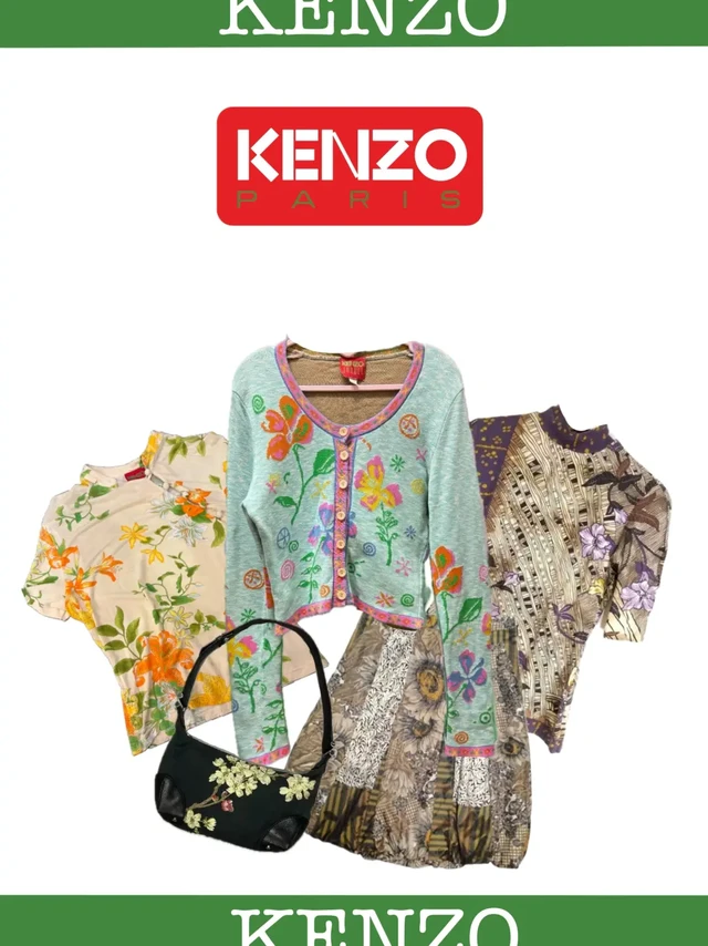 每天学习一个古着品牌- kenzo