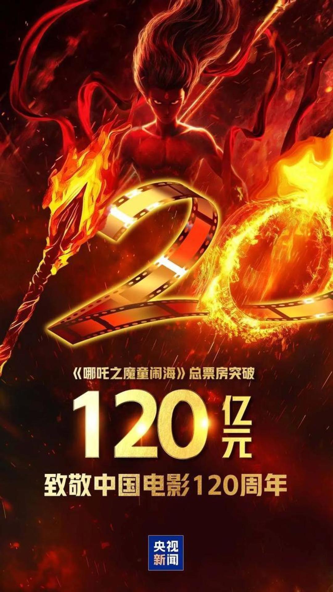 哪吒2票房冲刺全球前十!中国动画引领影史新热潮