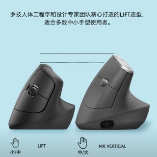 罗技Lift人体工学鼠标：小手中的舒适操控神器