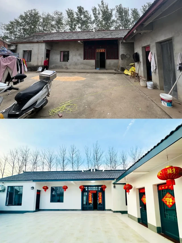 🏠花了三个月，终于把30年的老房子翻新了！