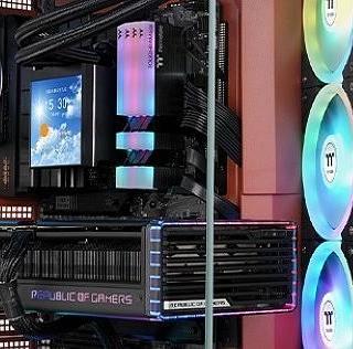 Tt 发布 380 XL TG ARGB 机箱，支持背插主板，双360mm水冷