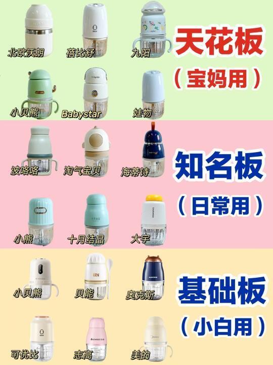 2025总结包满意！这些宝宝辅食机超给力‼