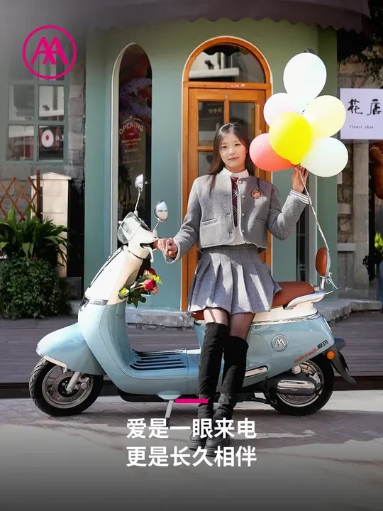 插播一条甜蜜快讯：当#情人节  遇见爱玛Q7，告白就现在！#时尚爱玛自在出行 #爱玛Q7为家而生 #蛇年骑爱玛巳巳如意