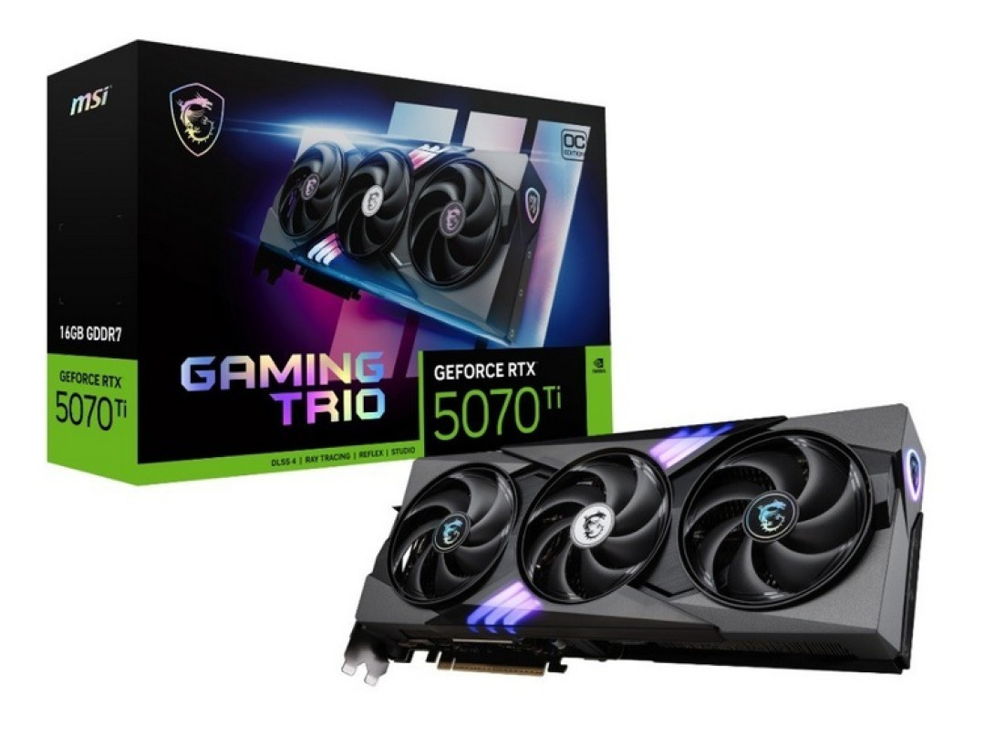 微星发布 RTX 5070 Ti VANGUARD、魔龙和万图师系列非公显卡