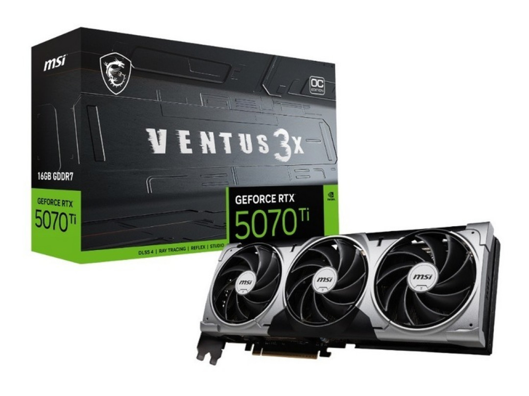 微星发布 RTX 5070 Ti VANGUARD、魔龙和万图师系列非公显卡