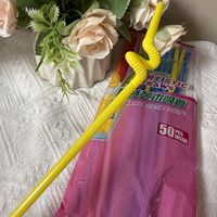 26cm彩色可弯吸管,儿童手工与饮品好搭档