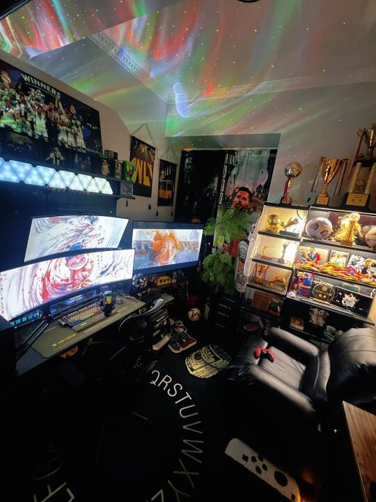 分享简约氛围电竞房桌搭神器，跟哪吒绝配！