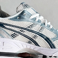 复古跑鞋推荐：ASICS Gel-Kayano 14 “White Fiord Grey” 低帮跑步鞋 