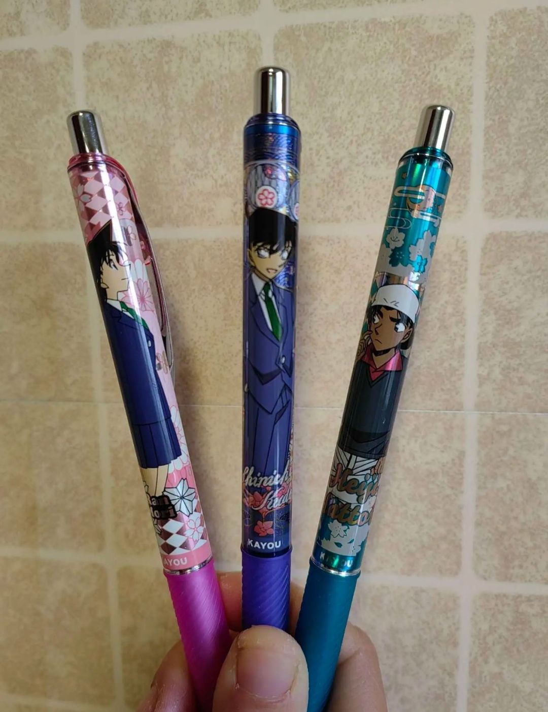 被追着问的名侦探柯南联名水写笔!